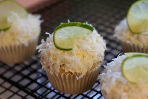 coconut lime cupcakes